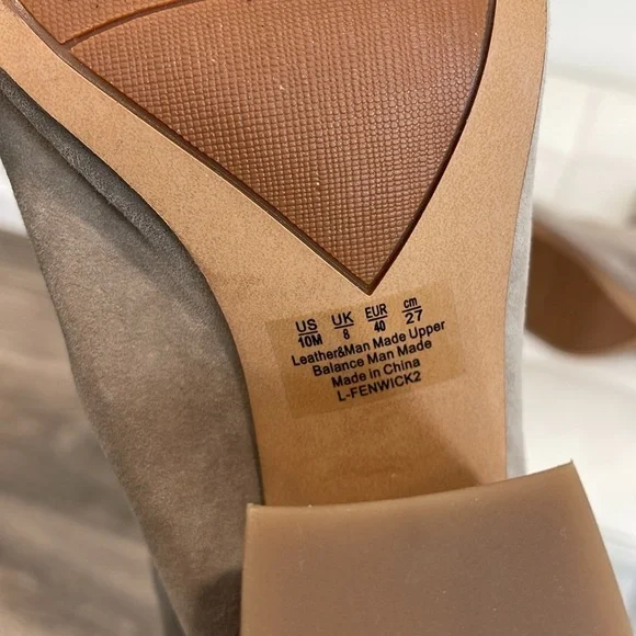 FRANCO SARTO SUEDE TIE BACK ANKLE BOOTS FENWICK 10M - Picture 5 of 5